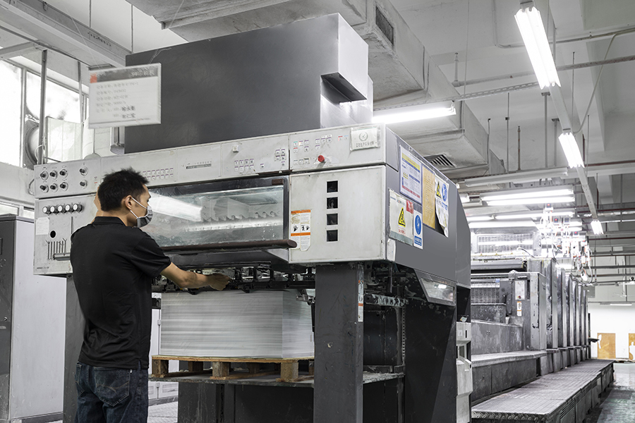 Heidelberger two-colour automatic sheet-fed offset press